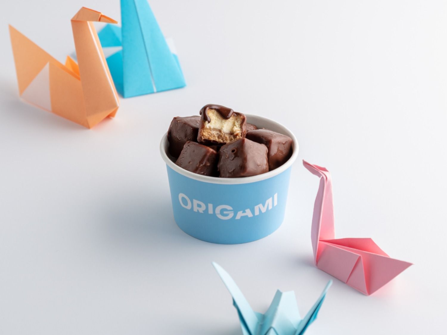 Origami dessert